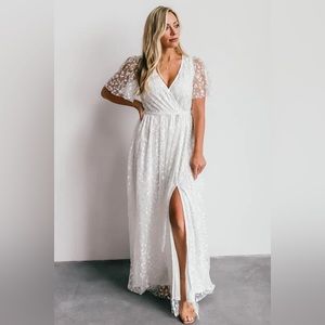 Baltic Born Marseille Embossed Maxi Dress